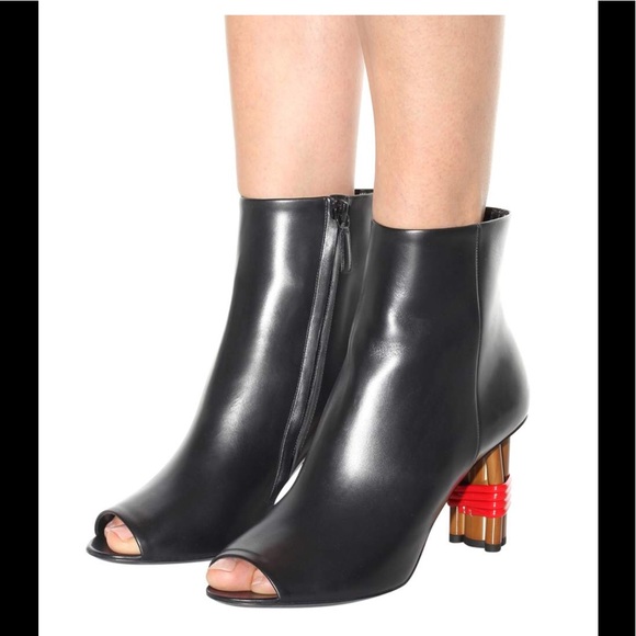 Balenciaga Shoes - New Balenciaga Peep Toe Ankle Boots